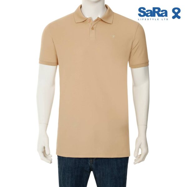 Stylish Men's Half Sleeve Polo T-shirt By Sara Lifestyle